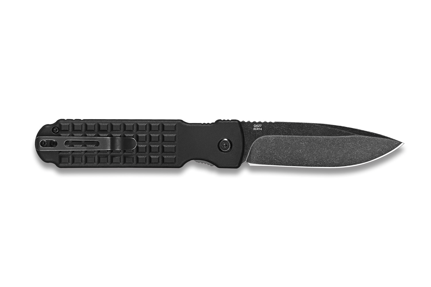 Нож складной туристический Ganzo G627-bk черный .