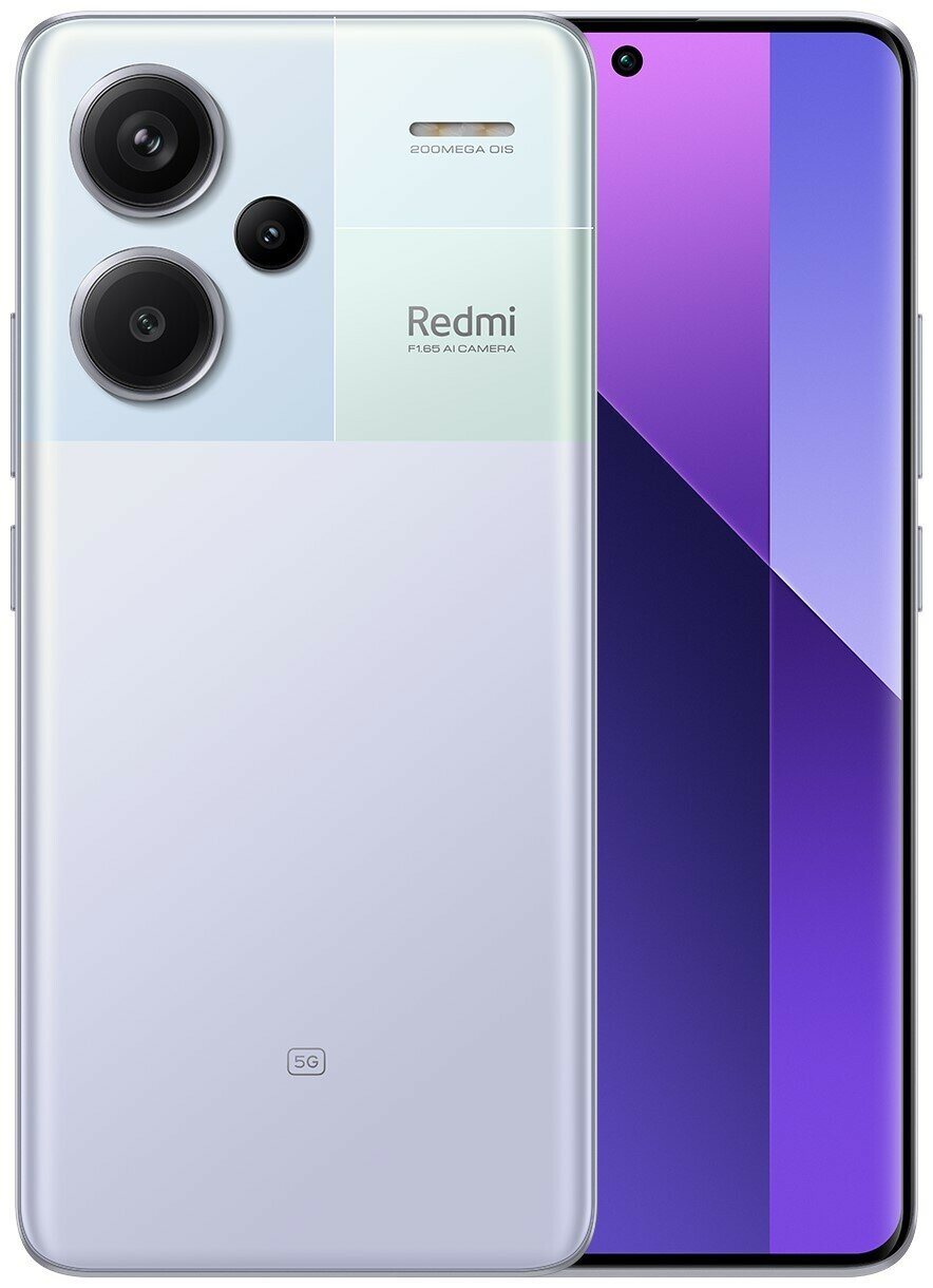 Смартфон Xiaomi Redmi Note 13 Pro+ 8/256 ГБ Global, Dual: nano SIM + eSIM, aurora purple