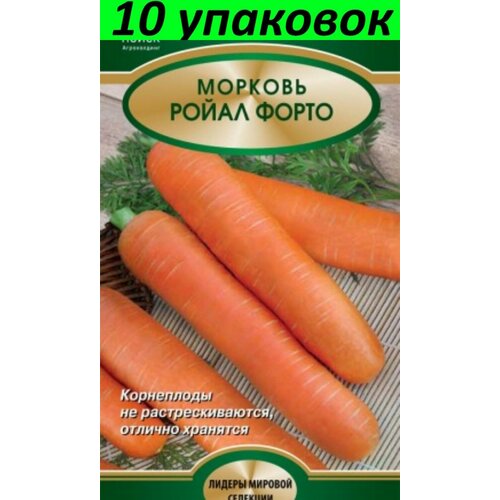 Семена Морковь Ройал Форто 10уп по 2г (Поиск) семена морковь самсон 10уп по 2г поиск