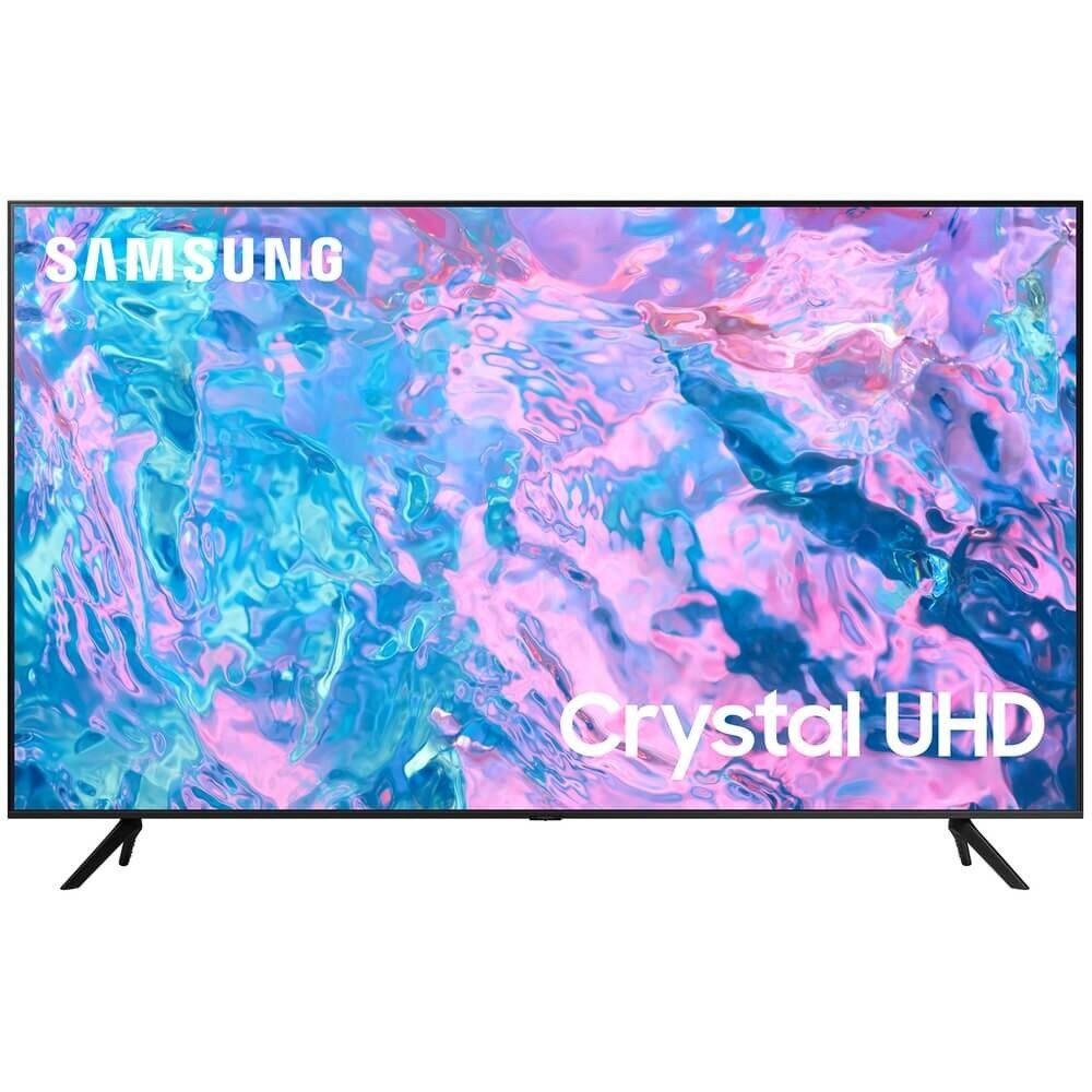 Samsung Телевизор Samsung 50" UE50CU7100UXRU Series 7 черный {Ultra HD 60Hz DVB-T2 DVB-C DVB-S2 USB WiFi Smart TV (RUS)}