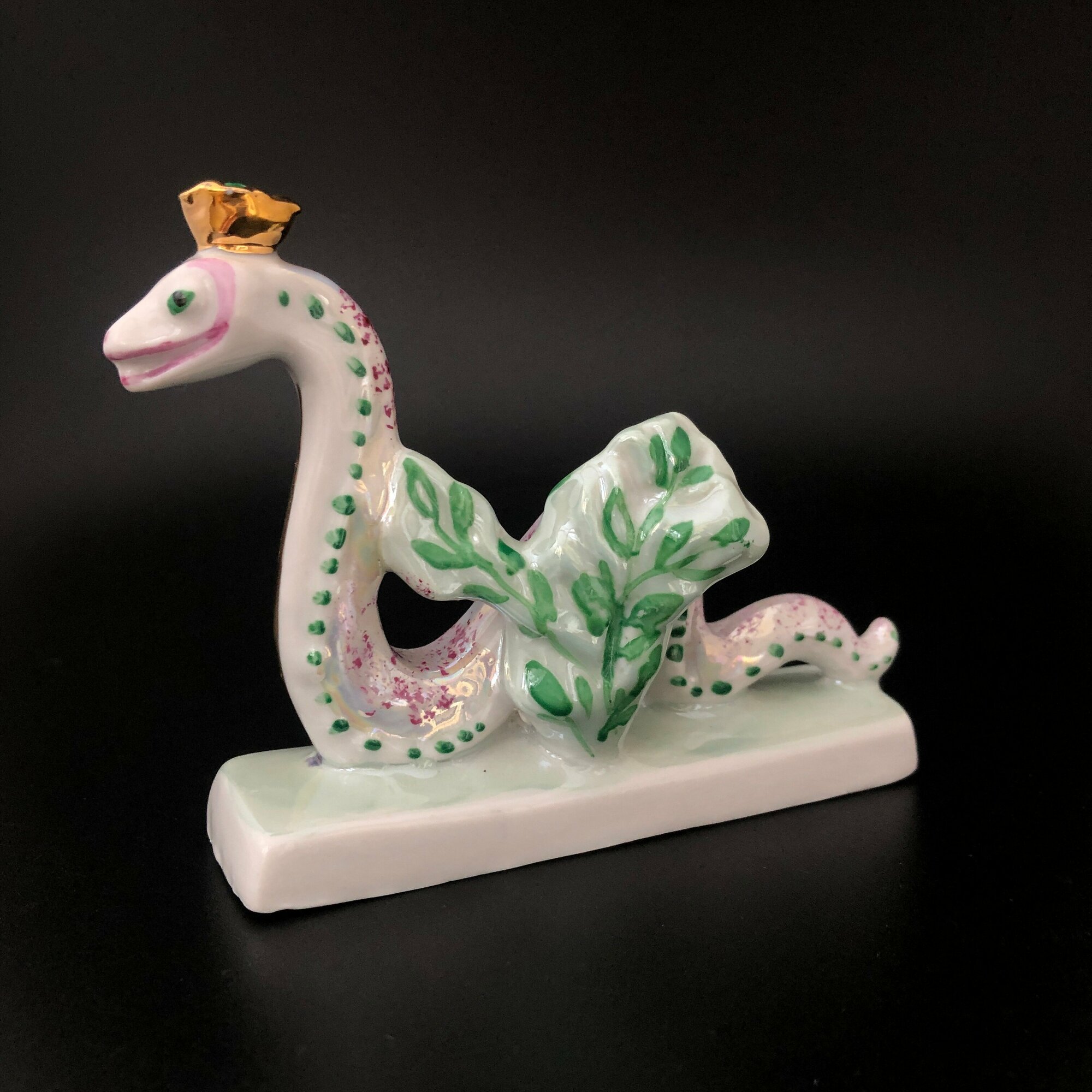 фото Статуэтка «Царевна-Змея», СССР, Дулёво, фарфор, 1980-е гг.