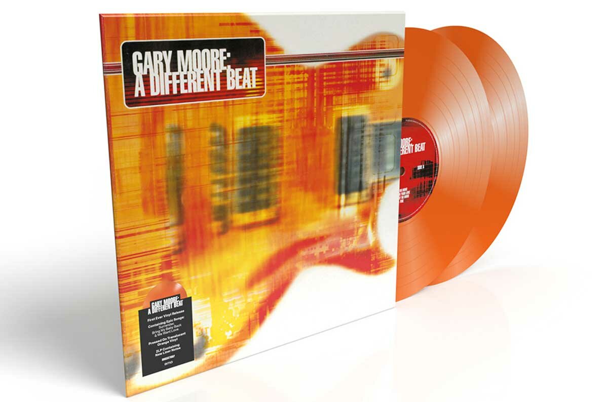 Виниловая пластинка Gary Moore. A Different Beat. Transparent Orange (2 LP)