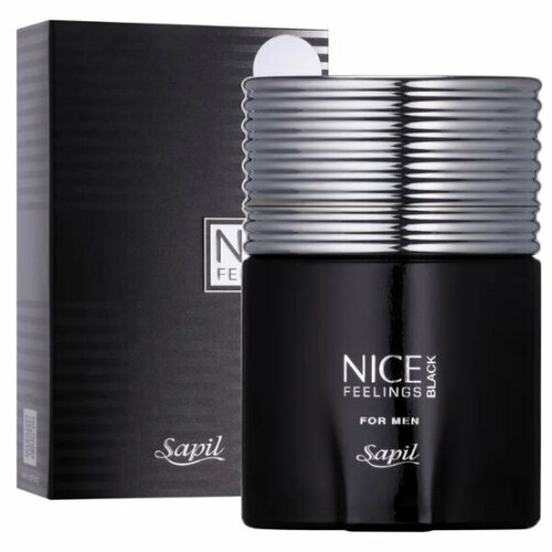 Sapil Мужской Nice Feelings Black Туалетная вода (edt) 75мл
