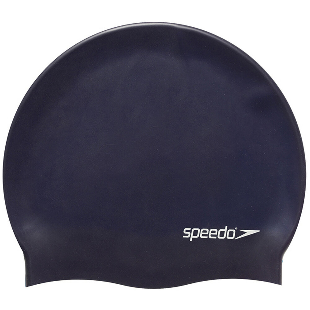 Шапочка для плавания Speedo Plain Flat Синий; RU: 52-58, Ориг: One Size