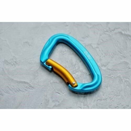 фото Карабин , бирюзовый guru