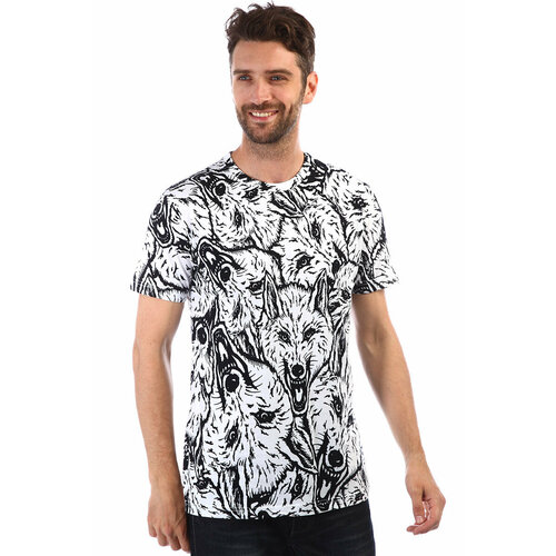 Футболка RUM KNUCKLES, размер L, белый