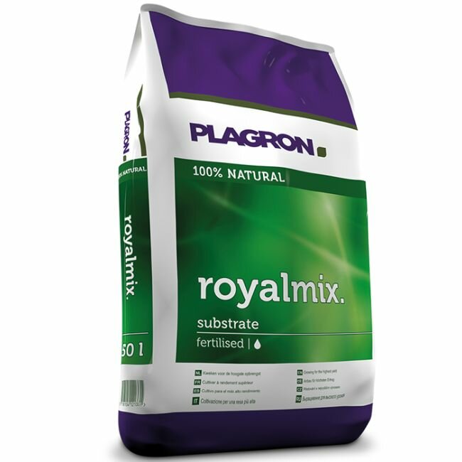 Обогащенный субстрат для растений Plagron Royalmix 25 л.