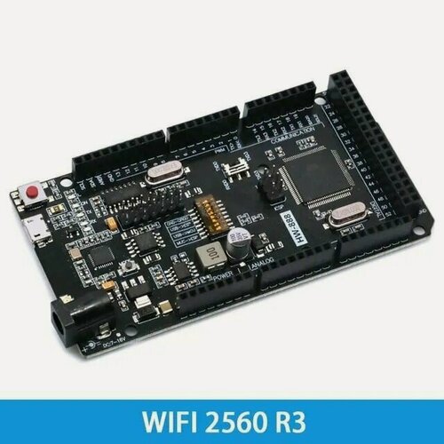Изображение товара Контроллер Arduino Mega 2560 R3 WIFI ESP8266 CH340G/ATmega2560 (без USB провода)