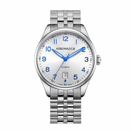 Наручные часы AEROWATCH 60996 AA01 M, серебряный