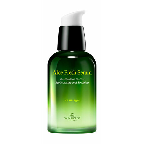 Увлажняющая и успокаивающая сыворотка для лица с экстрактом алоэ The Skin House Aloe Fresh Serum