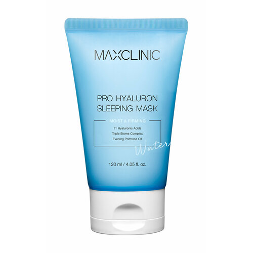Укрепляющая ночная маска с 11 видами гиалуроновой кислоты Maxclinic MoistFirming Pro Hyaluron Sleeping Mask