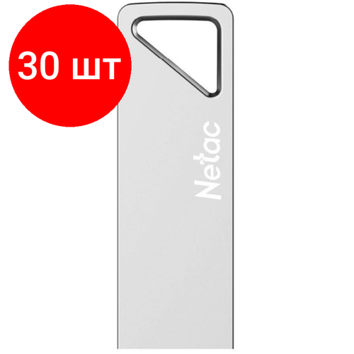 Комплект 30 штук, Флеш-память Netac USB Drive U326 USB2.0 64GB, retail version