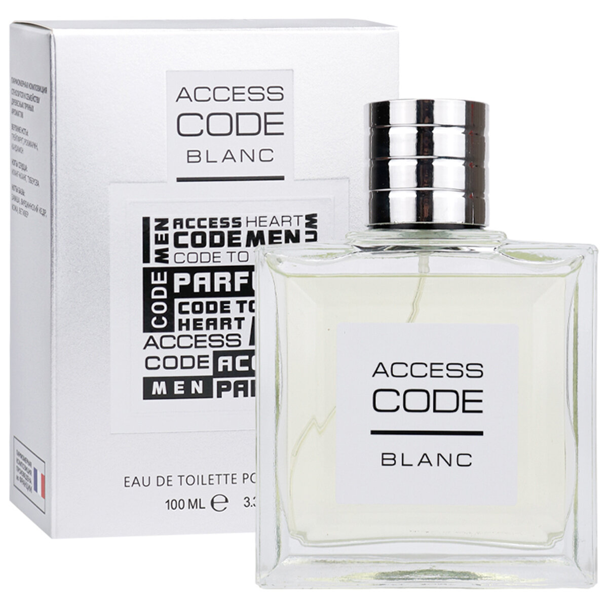 Туалетная вода мужская древесная Delta Parfum Access Code Blanс 100мл