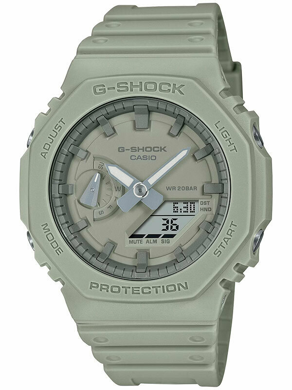 Наручные часы CASIO G-Shock, зеленый, хаки — фото 1