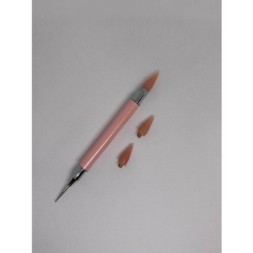 Точечная ручка-стилус для работы со стразами и дизайна ногтей.