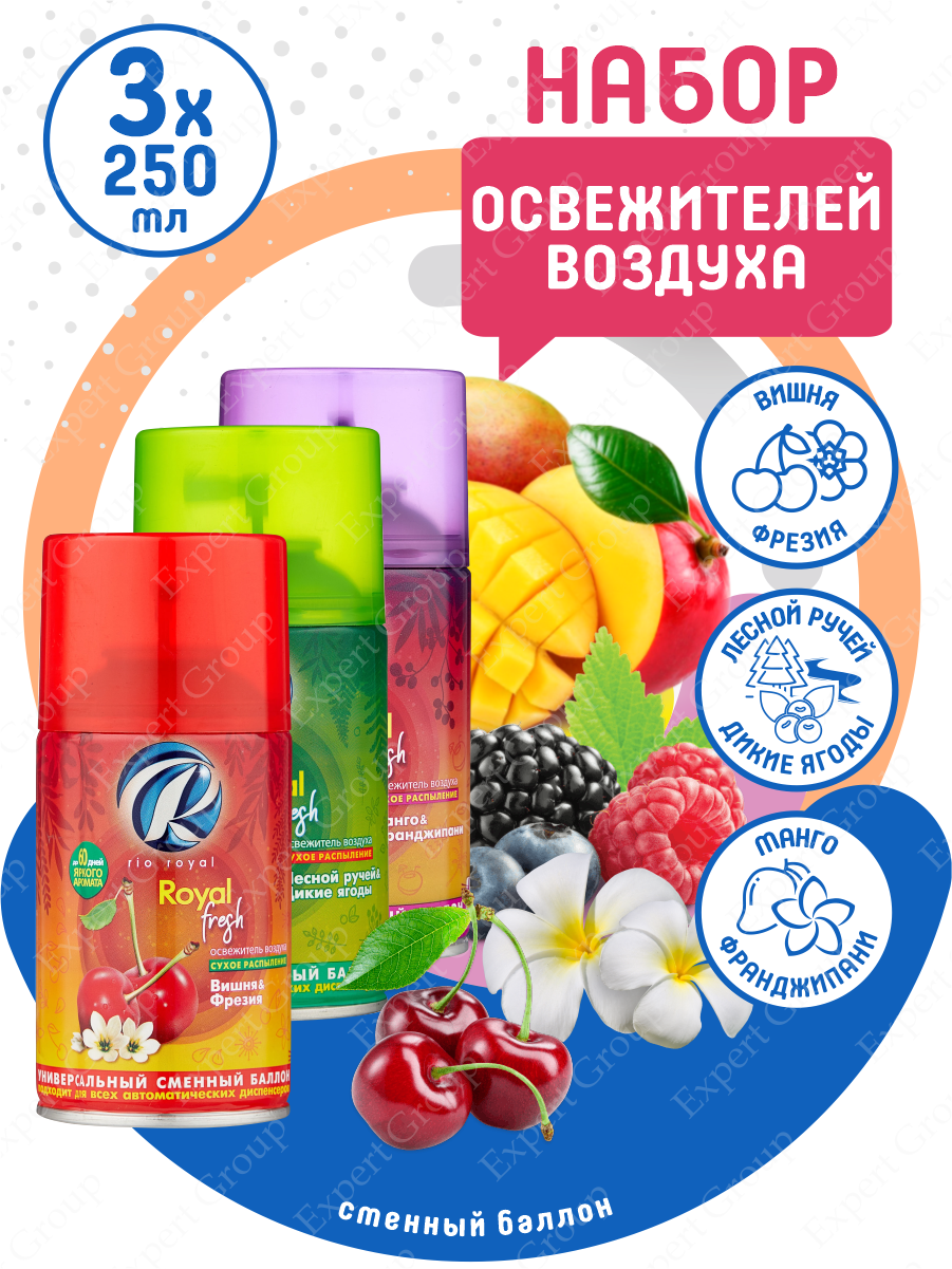 Набор Освежителей воздуха Chirton Rio Royal N5