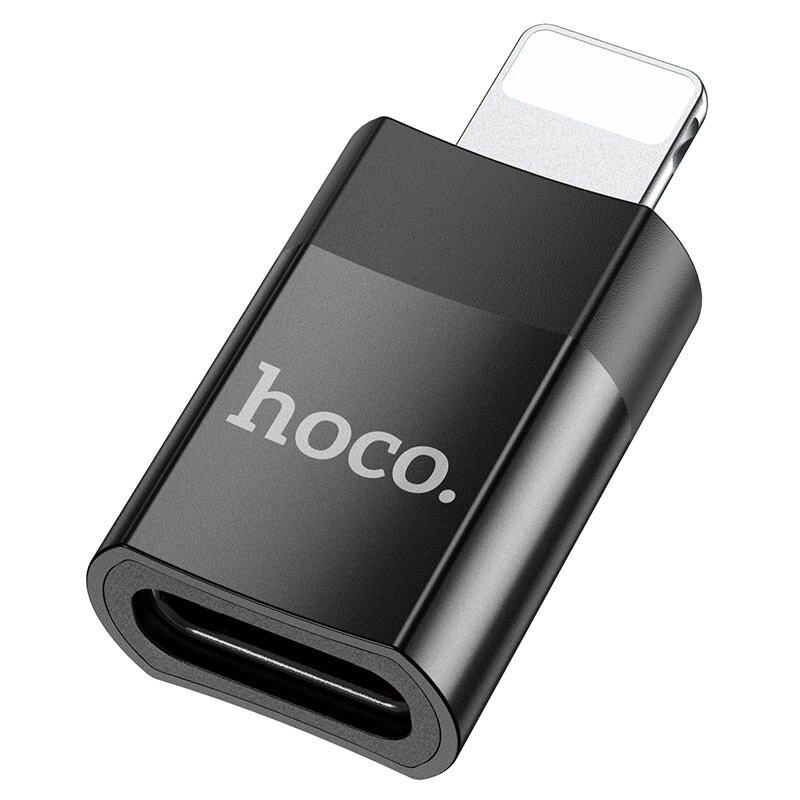 Переходник-Адаптер HOCO UA17 Type-C на Lightning для мобильных устройств — фото 1