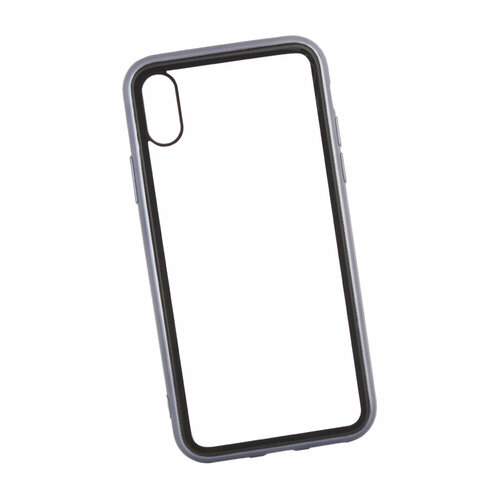 Чехол для смартфона Apple iPhone X, XS Remax Shield Series Case прозрачное стеко с рамкой, черный чехол накладка rock origin series для apple iphone x xs темно синий