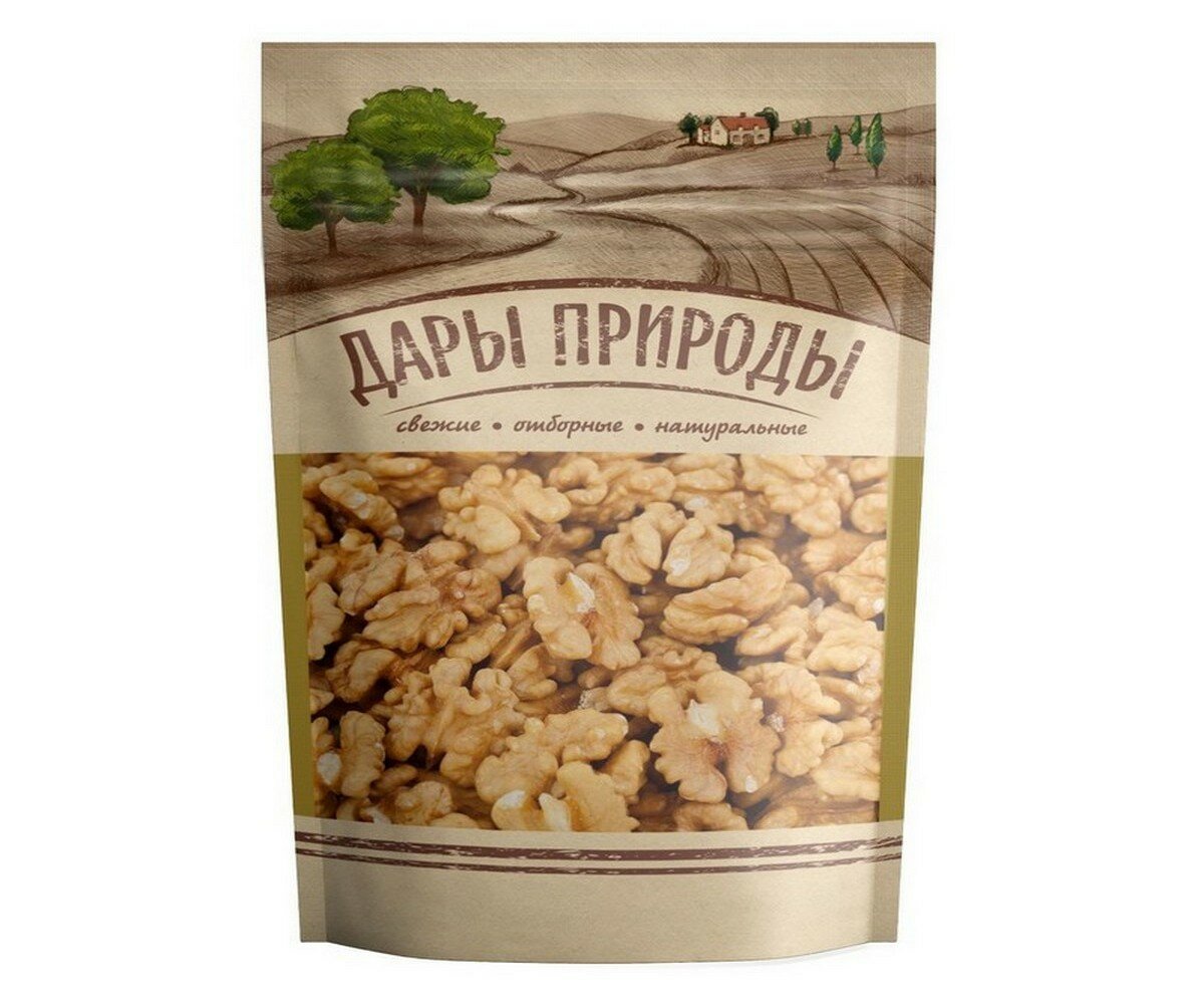 Грецкий орех Дары природы ядра 110г - фото №16