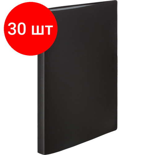 Комплект 30 штук, Папка файловая 30 ATTACHE 055-30Е черный