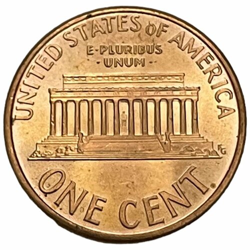 США 1 цент 1996 г. (Memorial Cent, Линкольн) (D) сша 1 цент 2004 г memorial cent линкольн d