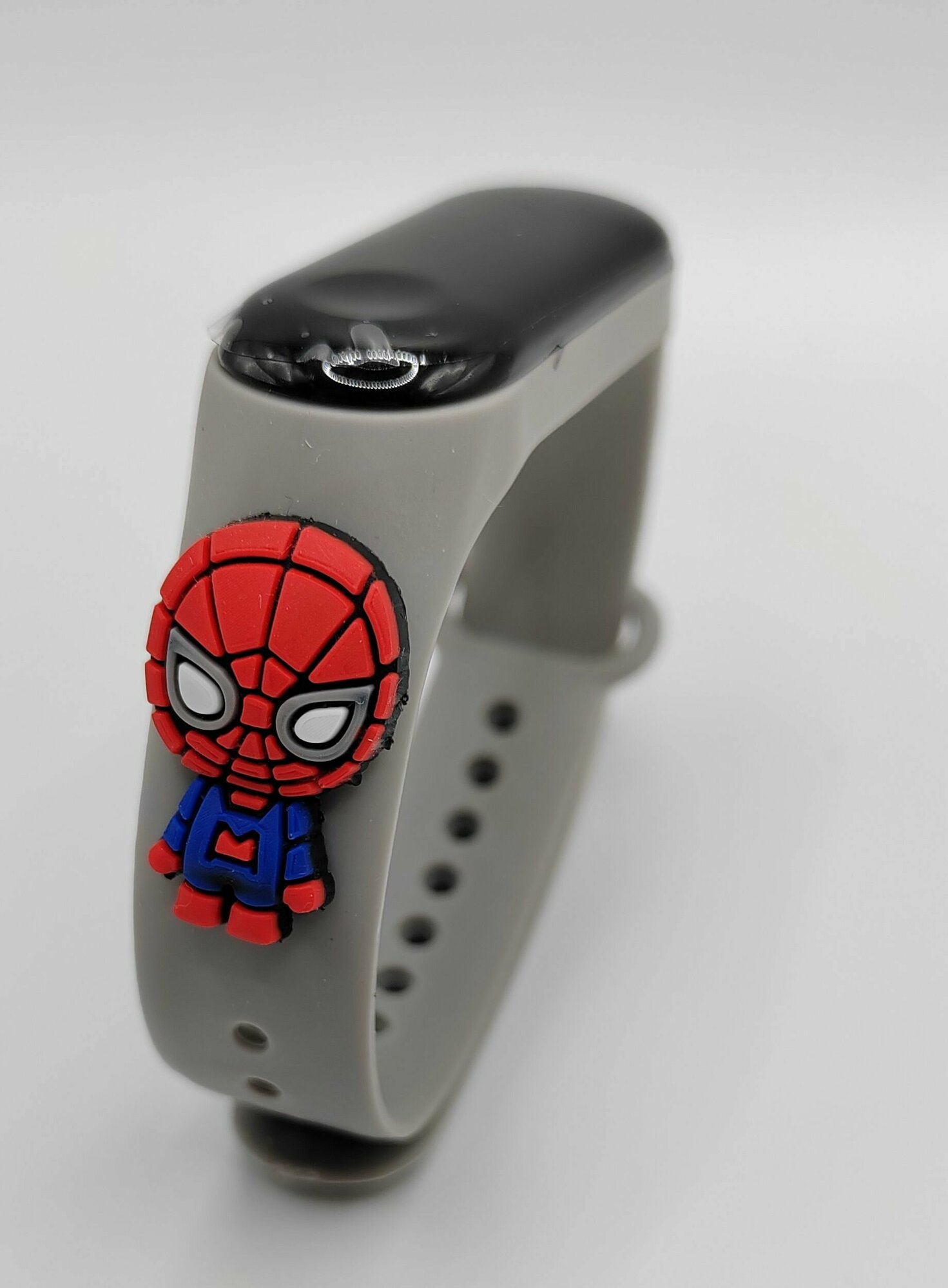 фото Часы детские наручные человек паук черный