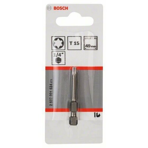 Бита Bosch 49 мм TORX T15 XH