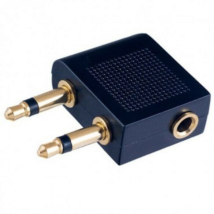 фото Кабель-переходник (адаптер) Переходник (адаптер) Perfeo для авианаушников A7014