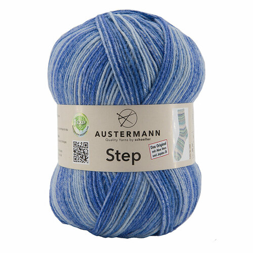 Пряжа Step 75% шерсть 25% полиамид 420 м 100 г Austermann 97689-0360