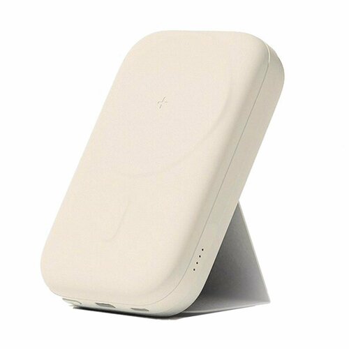 Внешний аккумулятор W13 10000 мАч 3 А MagSafe быстрая зарядка бежевый 6843₽