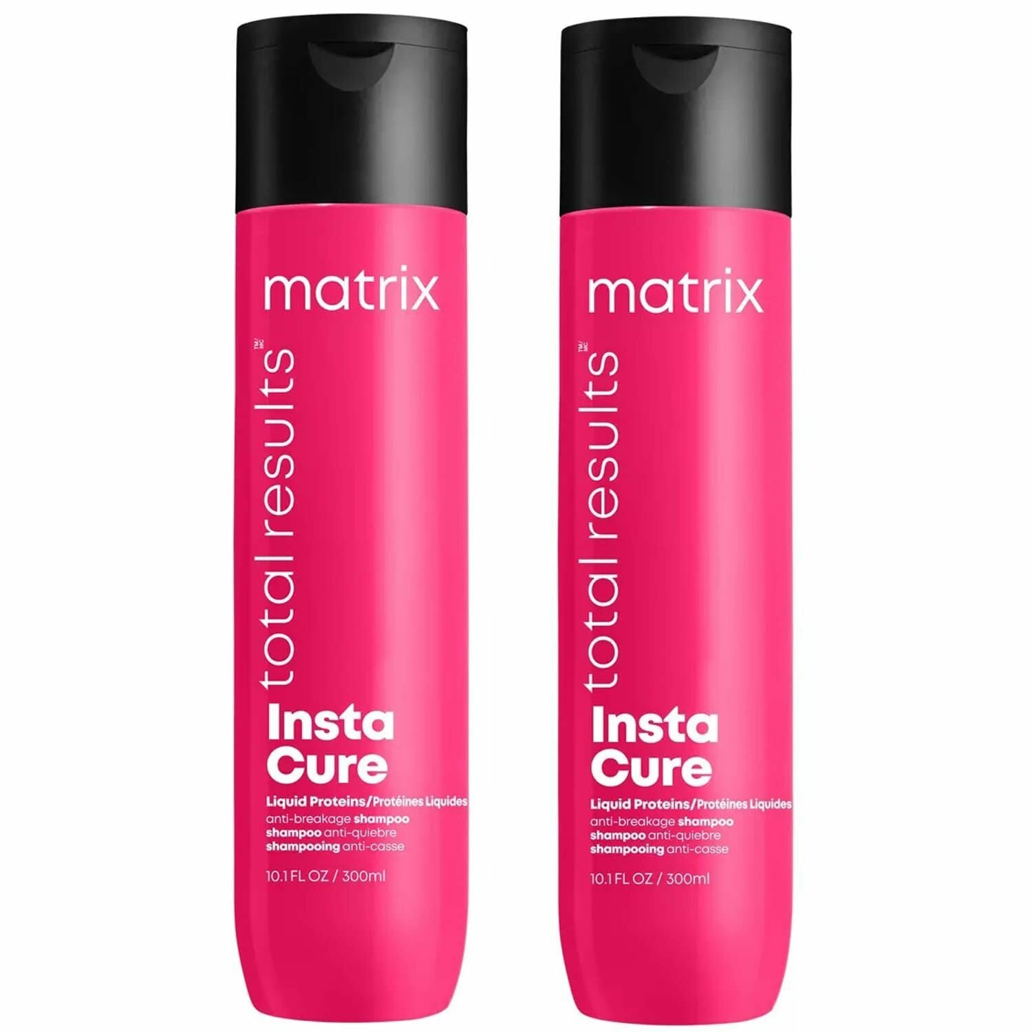 Matrix Шампунь для восстановления волос Total Results Instacure с жидким протеином, 2 х 300 мл