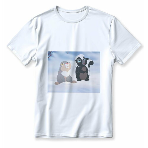 Футболка размер L, белый