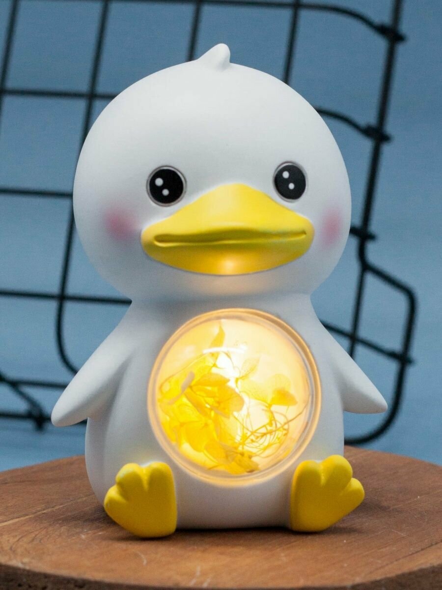 Ночник светильник детский Duck white