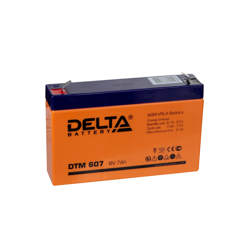 DELTA Battery DTM 607 6В 7 А·ч - фото №9