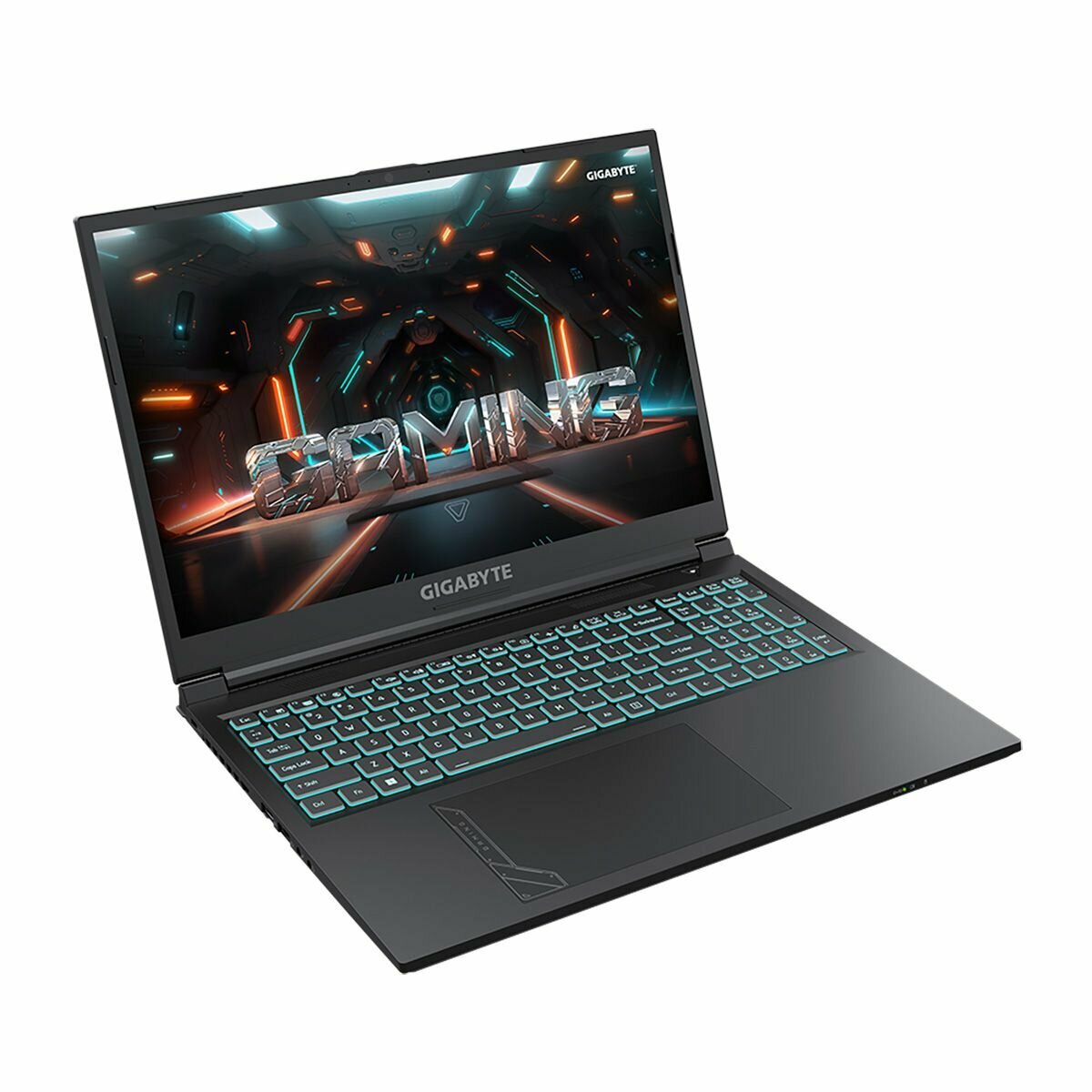 Ноутбук Gigabyte G6 MF Core i7-12650H/16GB/SSD512GB/16"/RTX 4050 6GB/IPS/FHD+/165hz/DOS/Black (MF-G2KZ853SD)