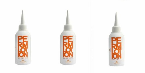 Kallos Лосьон для химической завивки Perm Lotion, 0, 75 мл, 3 шт