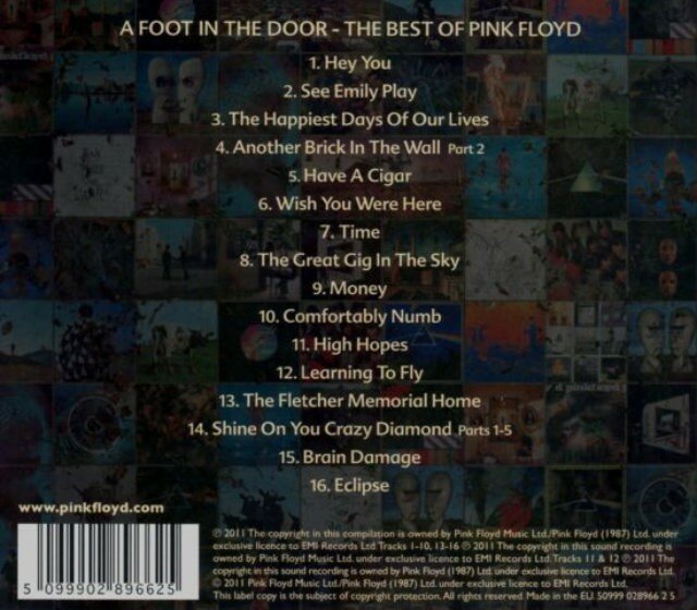Pink Floyd A Foot In The Door-The Best CD Медиа - фото №9