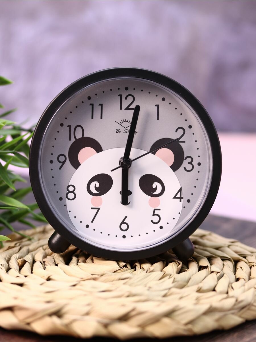 Часы настольные с будильником Sleepy panda