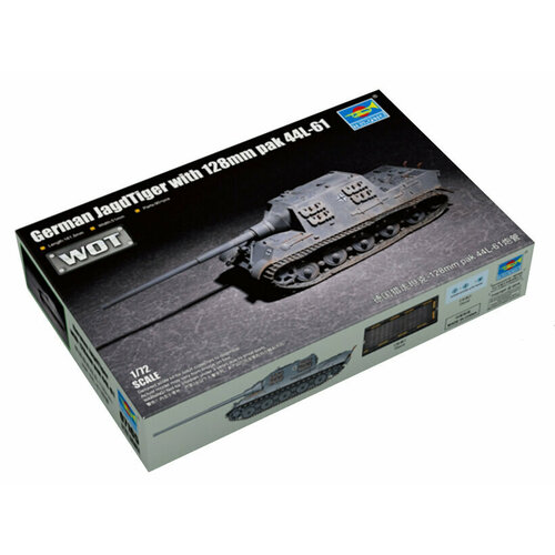 07165 Trumpeter Немецкая САУ JagdTiger со 128 мм. орудием 44L-61 (1:72)