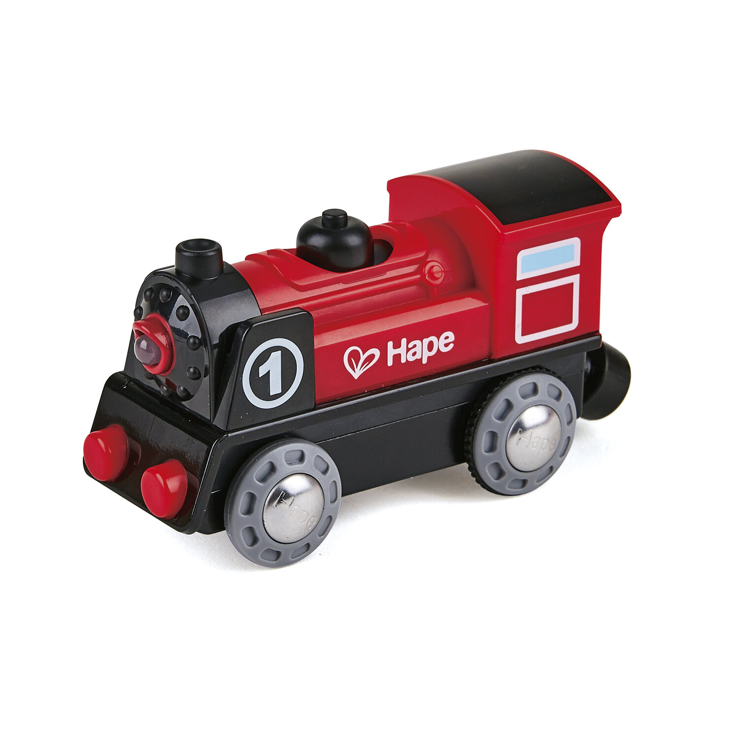 Поезд на батарейках Hape, 9,5 см (E3703) - фото №5