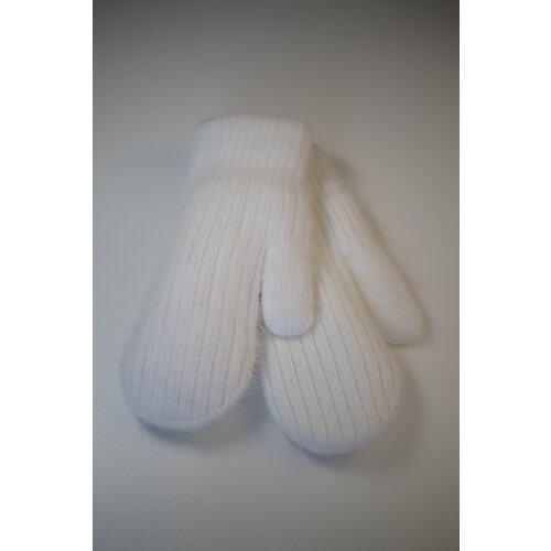 Варежки HENU, размер 8, белый