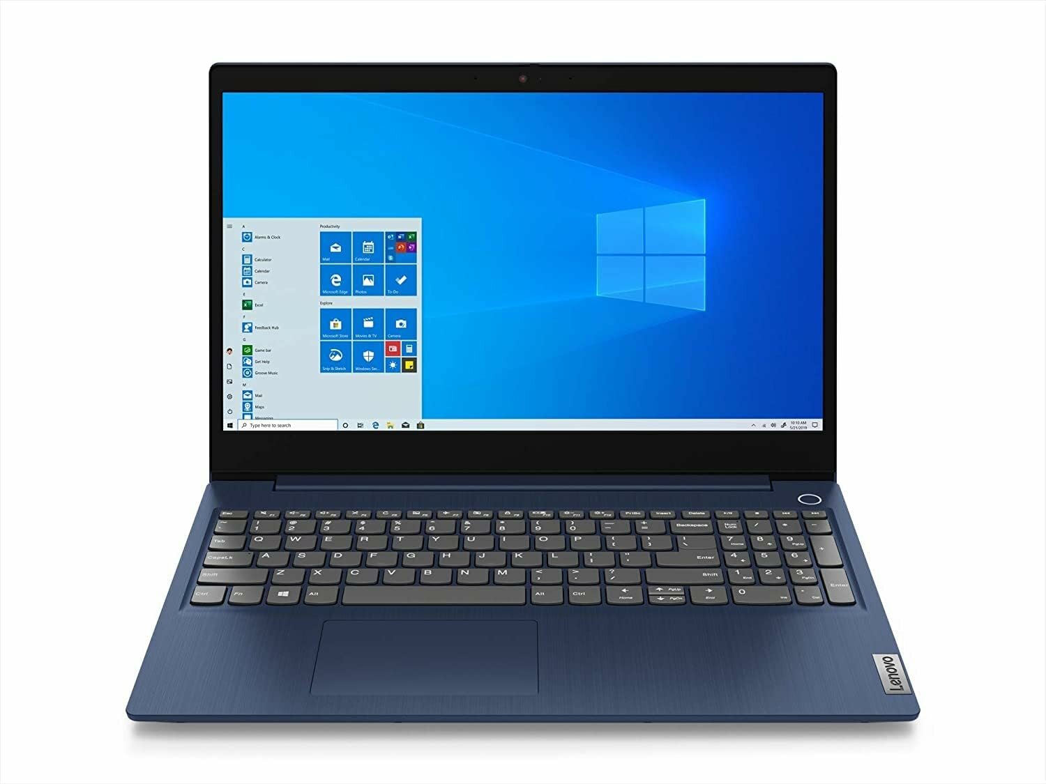 Ноутбук 15.6" TN FHD Lenovo IdeaPad 3 blue (Ryzen 3 5425U/4Gb/256Gb SSD/noHDD/noDVD/VGA int/noOS) (82RN00AERK) — фото 9