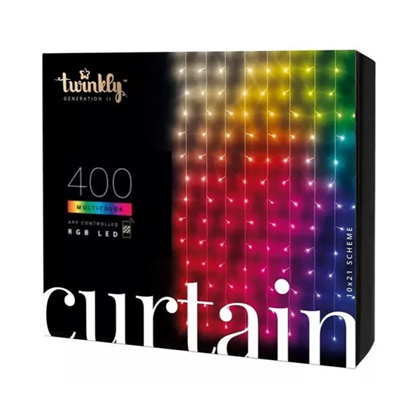 Световая гирлянда новогодняя Twinkly TWW400SPP-TEU 3 м разноцветный/RGB - фото №13