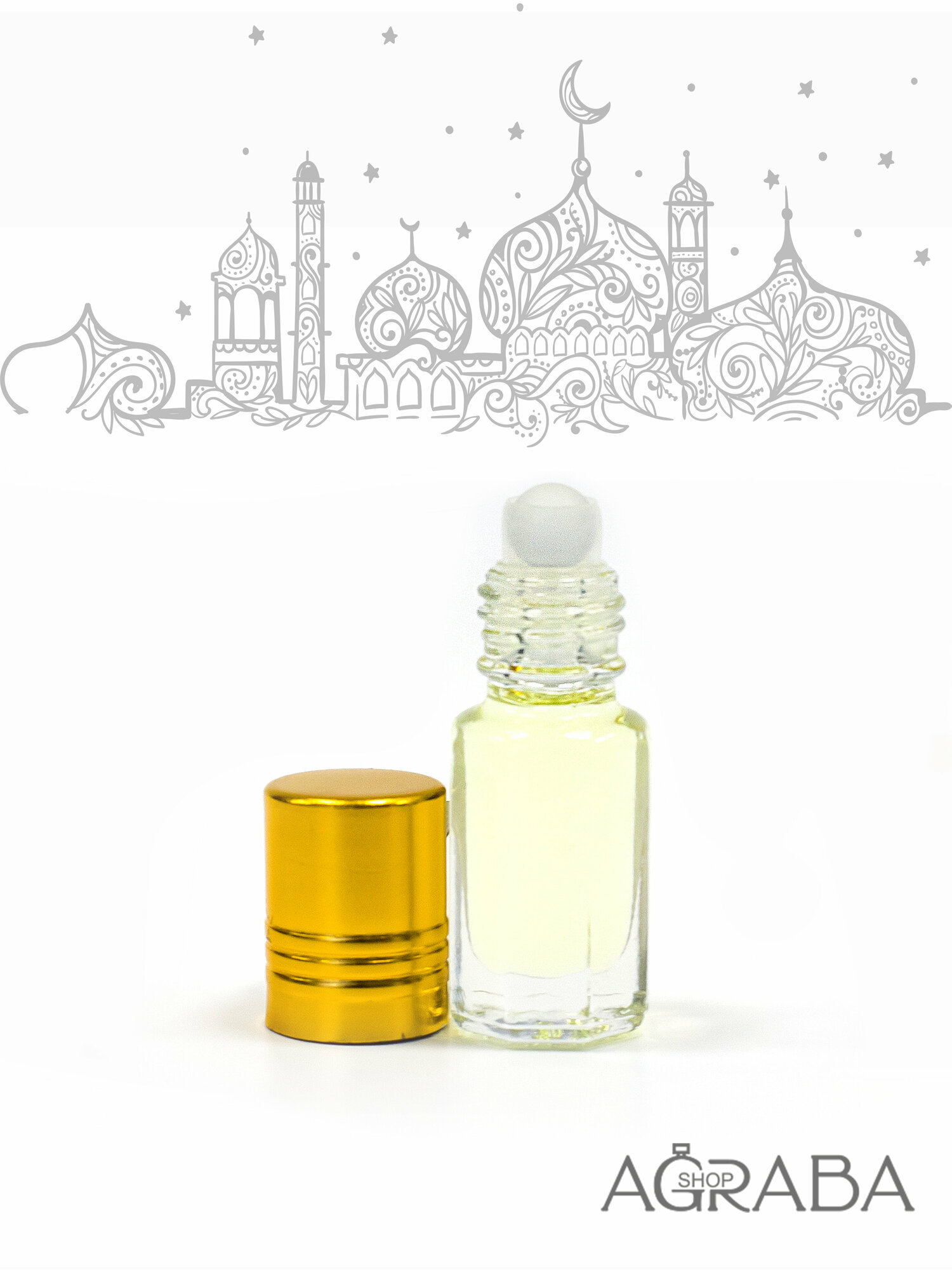 Agraba-Shop Uomo, 3 ml, Масло-Духи