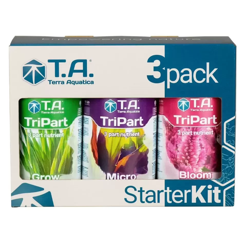 Набор удобрений для растений GHE (Terra Aquatica) Starter Kit TriPart HW 0.5л emulsol t marki a