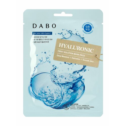 DABO Тканевая маска для лица с гиалуроновой кислотой 76₽