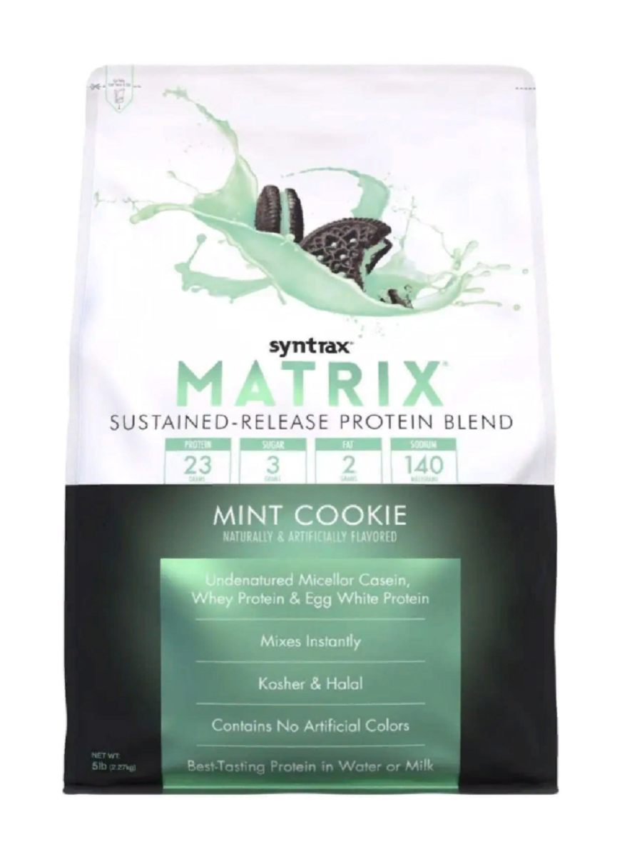 Протеин SynTrax Matrix, 2270 гр, мятное печенье
