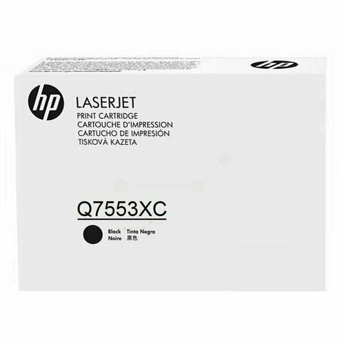 Картридж для лазерного принтера HP 53X Black (Q7553XC) картридж для лазерного принтера hp cf352a