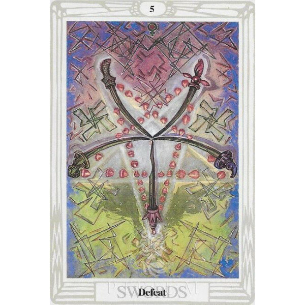 Таро Аввалон, Thoth Tarot deck (коробка) Crowley - фото №10