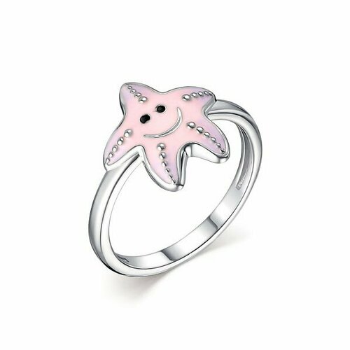 Кольцо Мириада, серебро, 925 проба, размер 14, белый